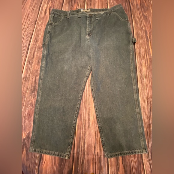 Lee 50x30 Carpenter Utility Men’s Big & Tall Jeans. Great Condition! - Picture 4 of 9